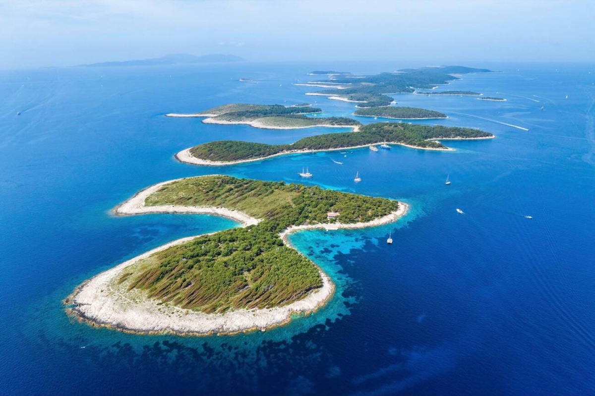 Pakleni Islands near Hvar, Croatia