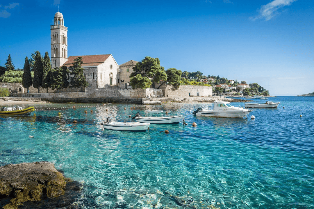 Hvar Town harbour