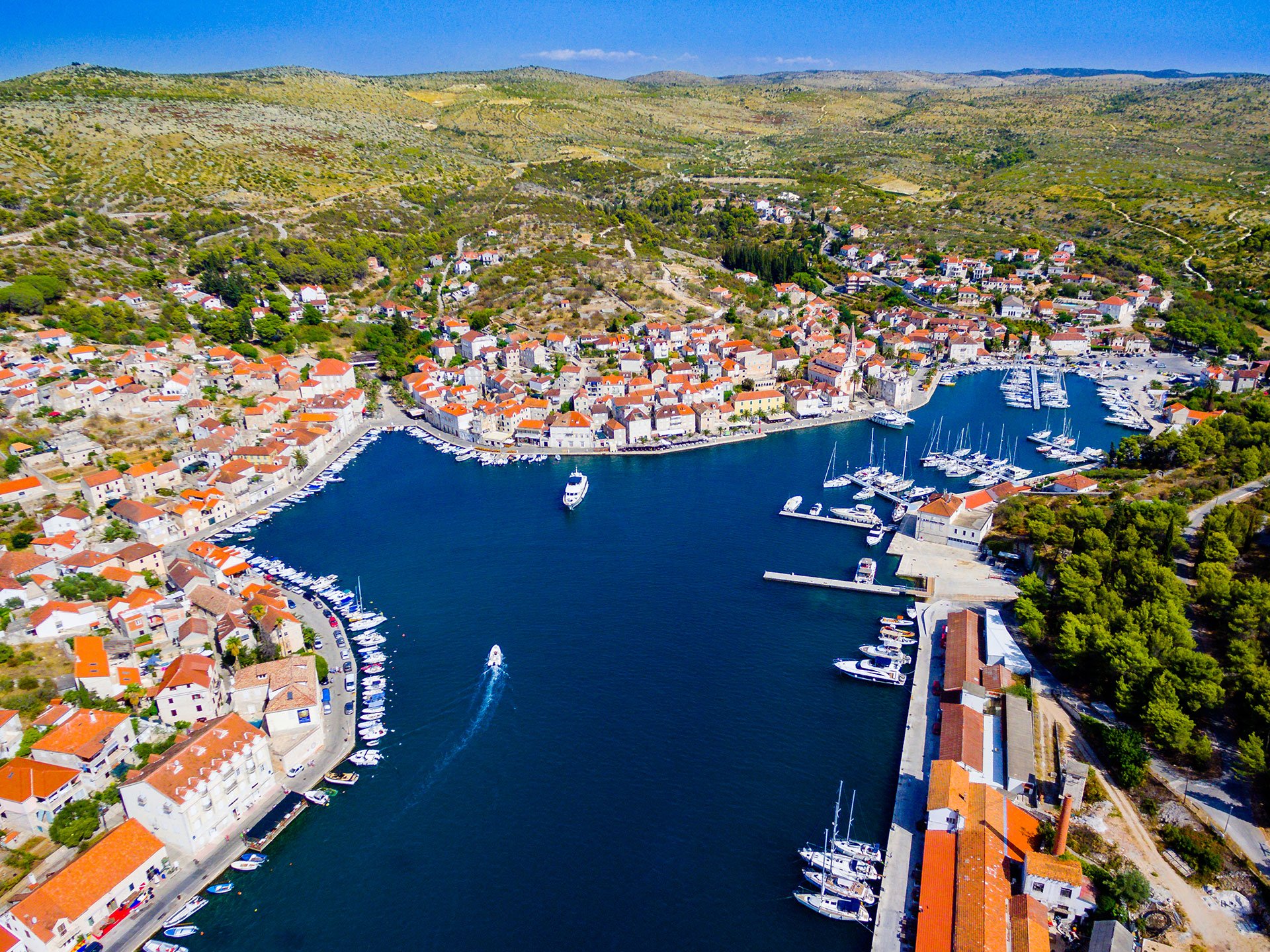 Milna waterfront