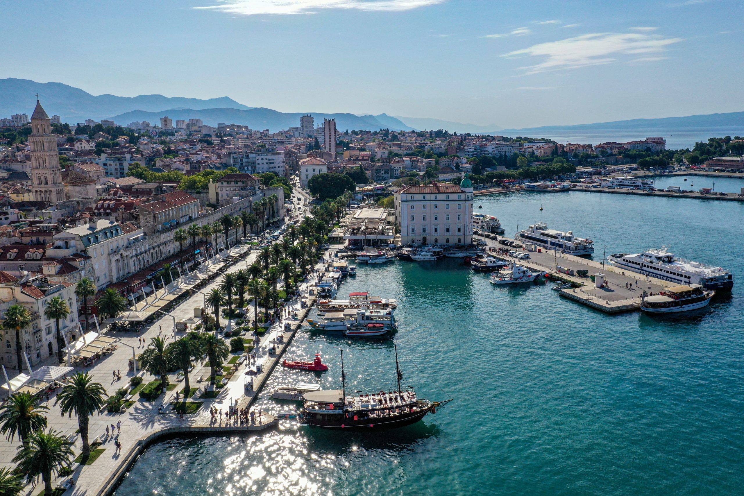 Split harbour